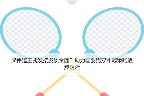 梁伟铿王昶发接发质量回升助力国羽男双冲冠策略逐步明晰